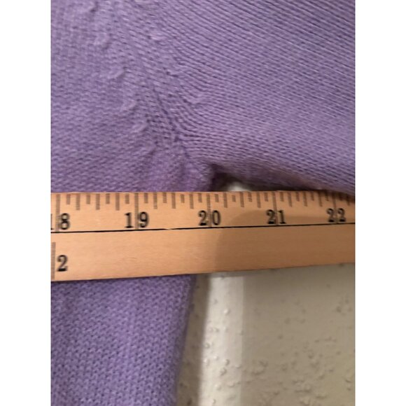 The Tog Shop Lavender Gold Button-Front Cardigan Sweater S - Picture 7 of 9